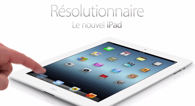 Apple nouvel ipad3