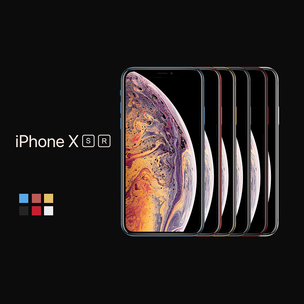 Iphone xs xr xs max mockup templates cover2